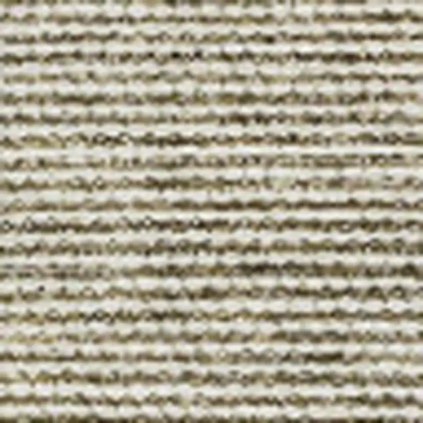 Coffee And Ivory Abstract Washable Area Rug With UV Protection Photo 3