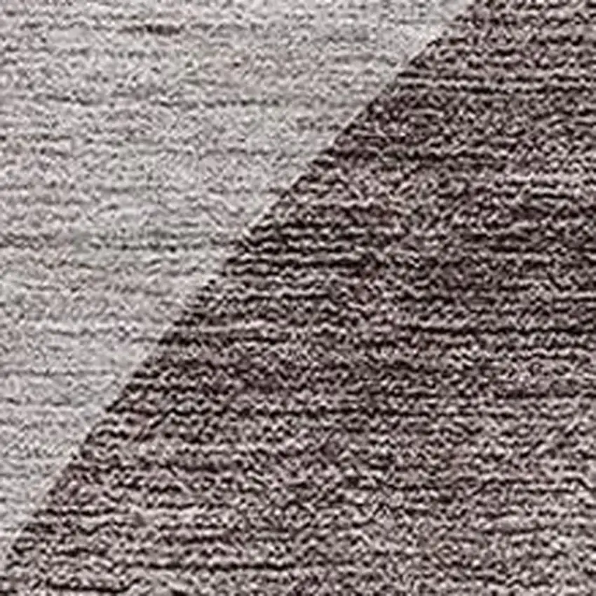 Coffee And Taupe Geometric Washable Area Rug With UV Protection Photo 5