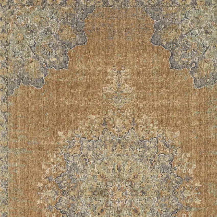 Coffee Wool Rug Photo 1
