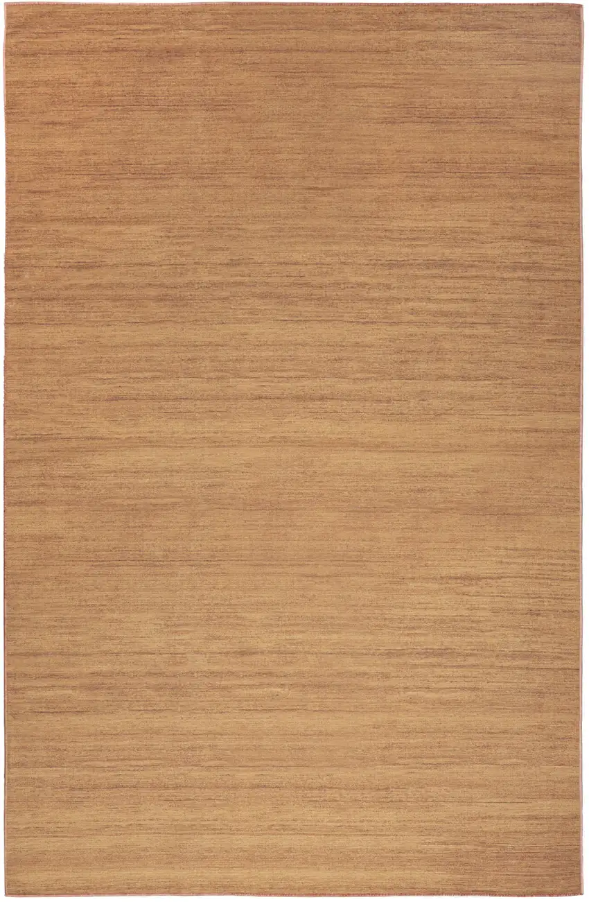 Copper Abstract Washable Area Rug Photo 2