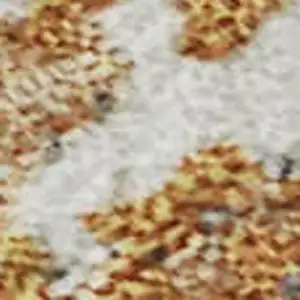 Photo of Copper And Beige Abstract Washable Area Rug With UV Protection