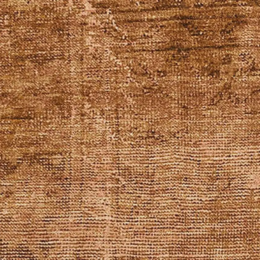 Copper And Brown Oriental Washable Area Rug With UV Protection Photo 7