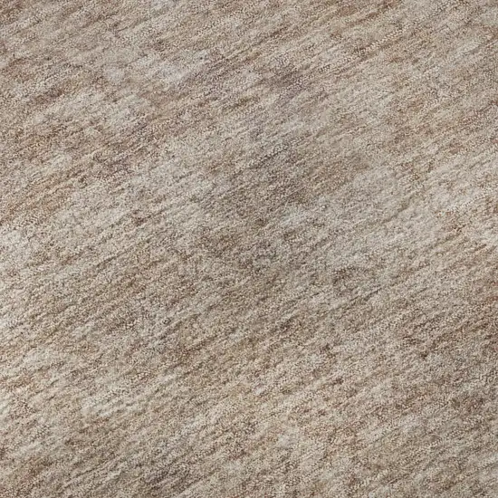 Copper And Rust Oriental Washable Area Rug With UV Protection Photo 1