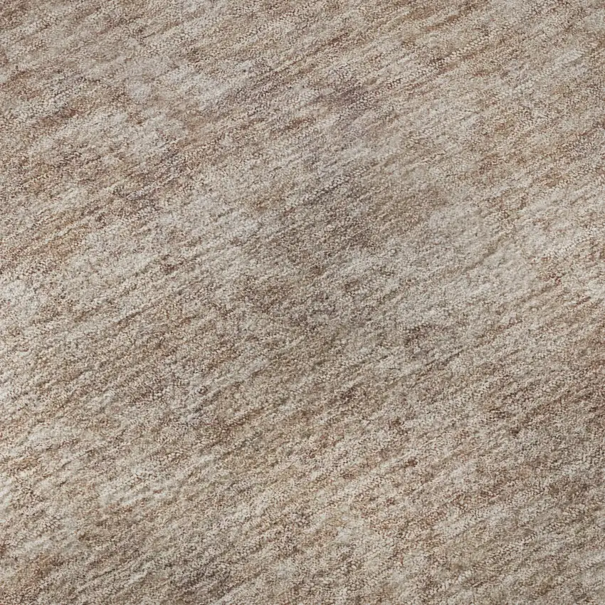 Copper And Rust Oriental Washable Area Rug With UV Protection Photo 1