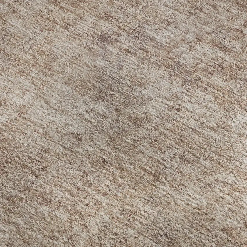 Copper And Rust Oriental Washable Area Rug With UV Protection Photo 2