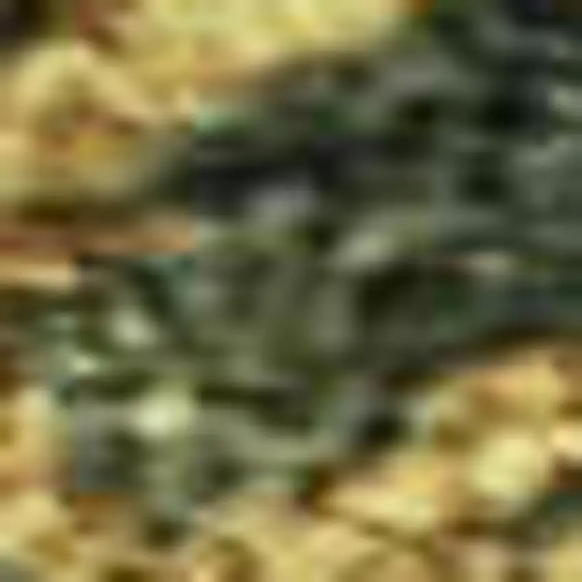 Copper Gold And Teal Abstract Washable Area Rug With UV Protection Photo 2