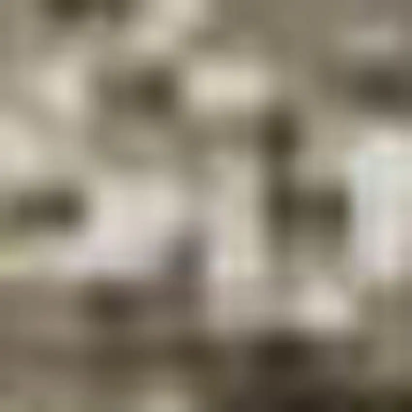 Copper Lavender And Beige Abstract Washable Area Rug With UV Protection Photo 1