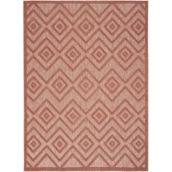 Coral Indoor Outdoor Area Rug Photo 2