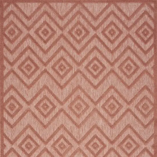 Coral Indoor Outdoor Area Rug Photo 9