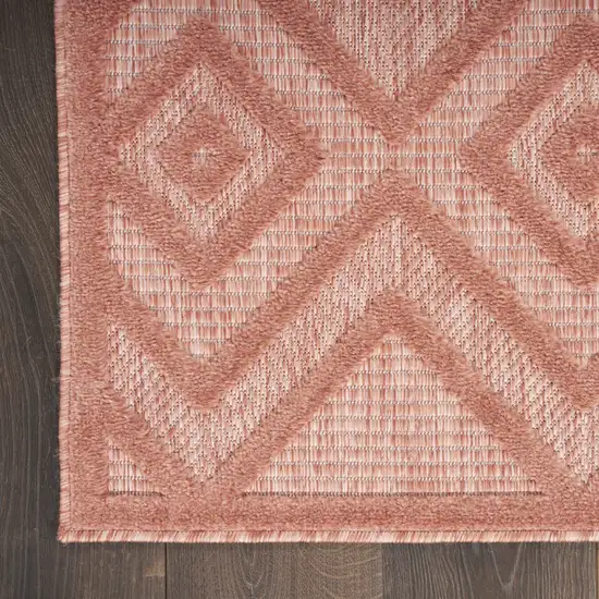 Coral Indoor Outdoor Area Rug Photo 9
