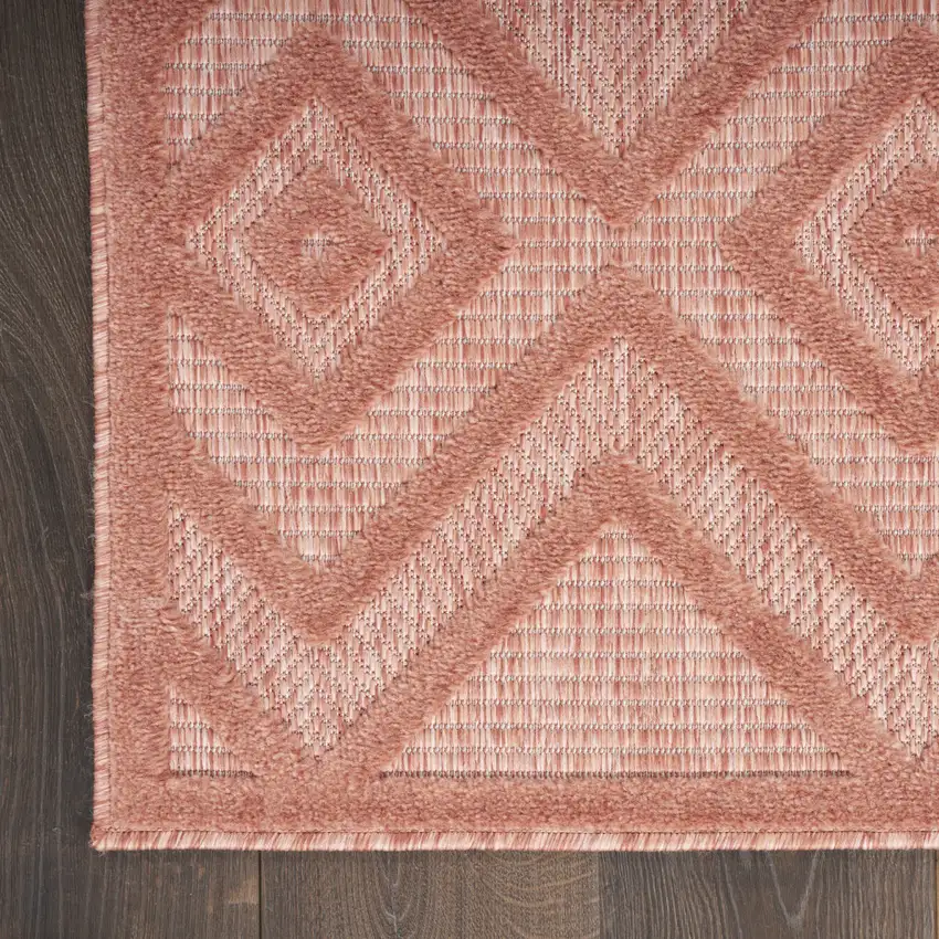 Coral Indoor Outdoor Area Rug Photo 9
