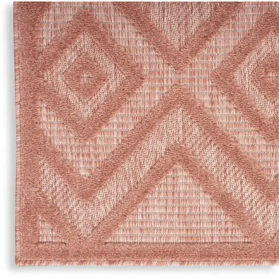 Coral Indoor Outdoor Area Rug Photo 7