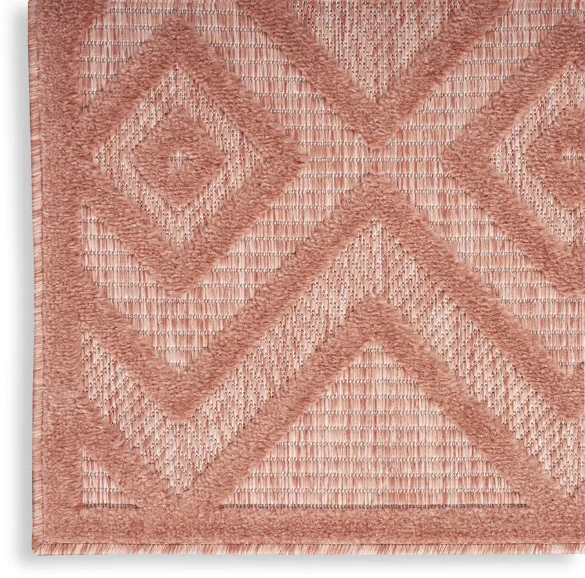 Coral Indoor Outdoor Area Rug Photo 7