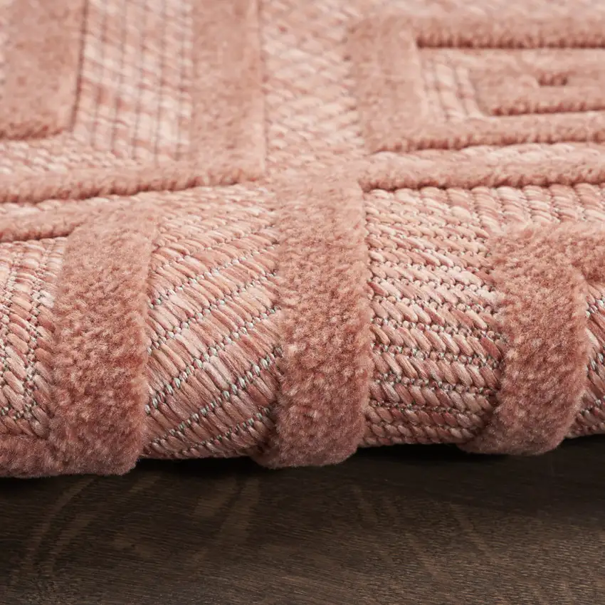 Coral Indoor Outdoor Area Rug Photo 8