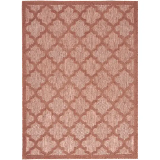 Coral Indoor Outdoor Area Rug Photo 3