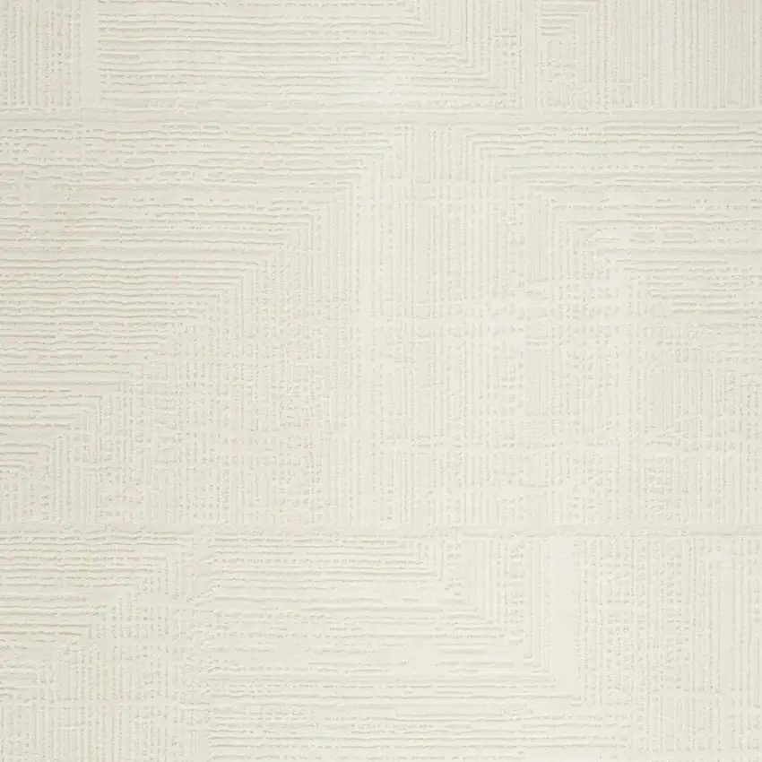 Cream Abstract Area Rug Photo 2