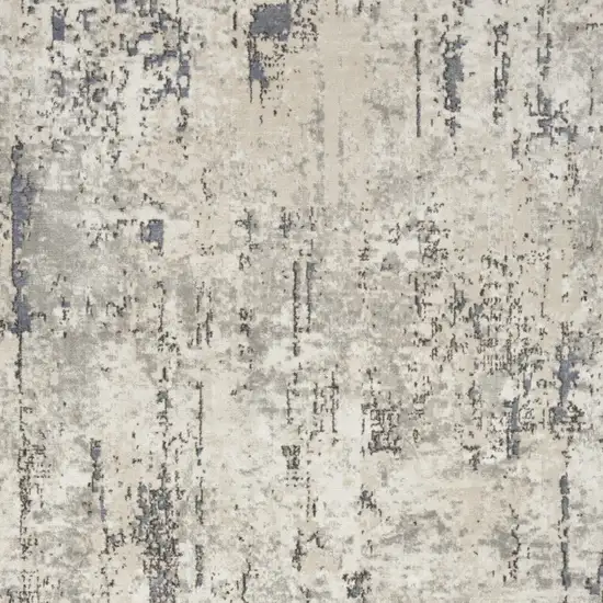 Cream Abstract Area Rug Photo 7