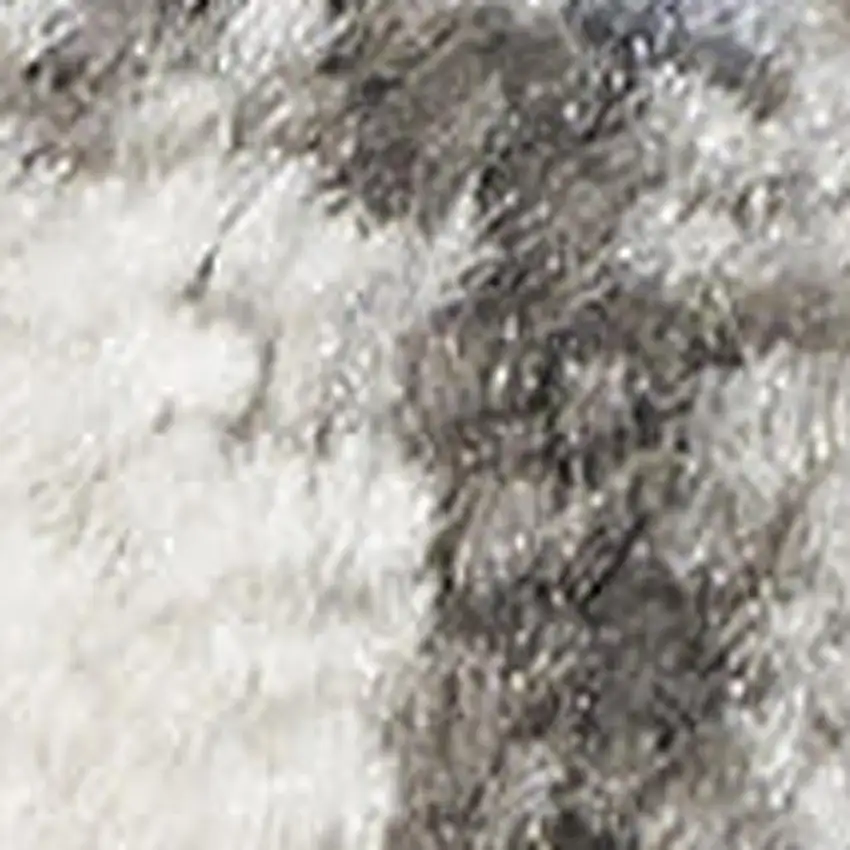 Cream Abstract Area Rug Photo 3