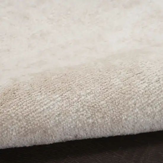 Cream Abstract Area Rug Photo 8