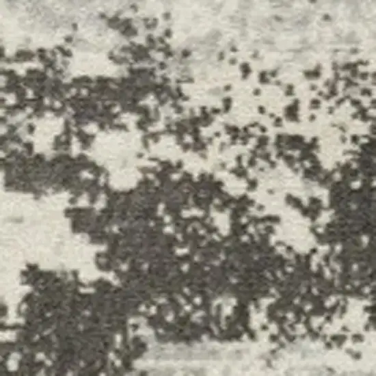 Cream Abstract Area Rug Photo 7