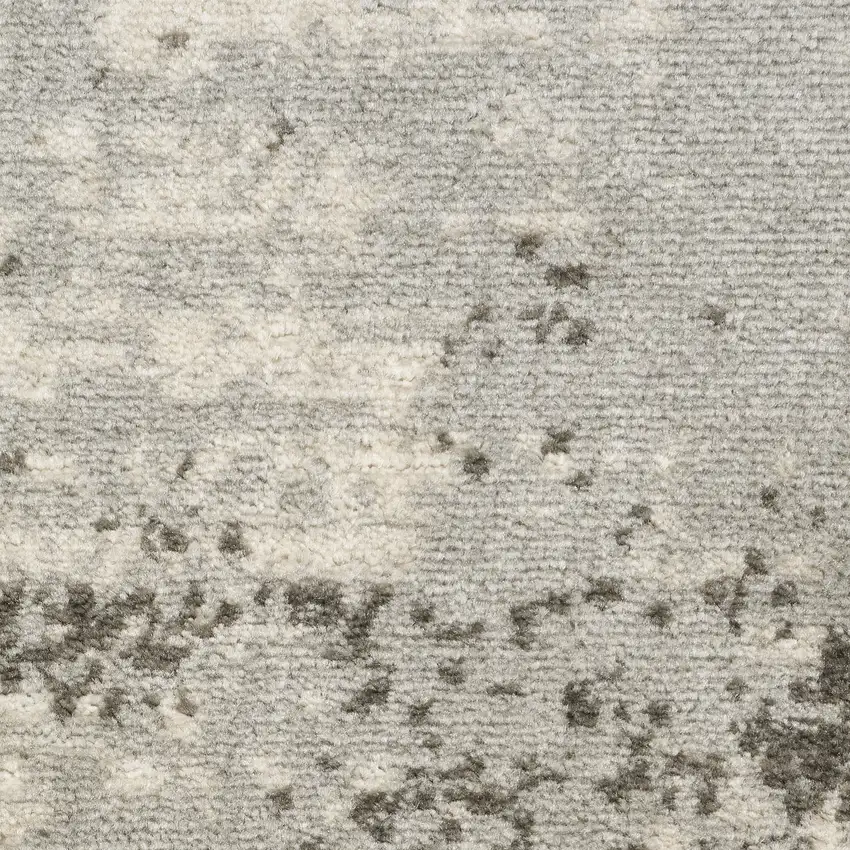 Cream Abstract Area Rug Photo 4