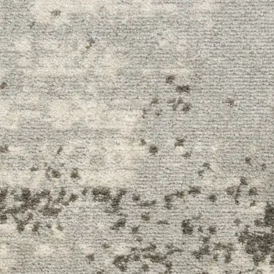 Cream Abstract Area Rug Photo 4