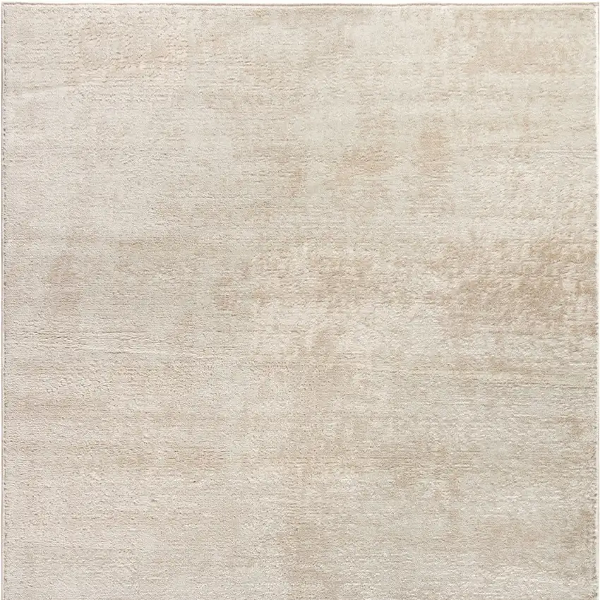 Cream Abstract Area Rug Photo 3