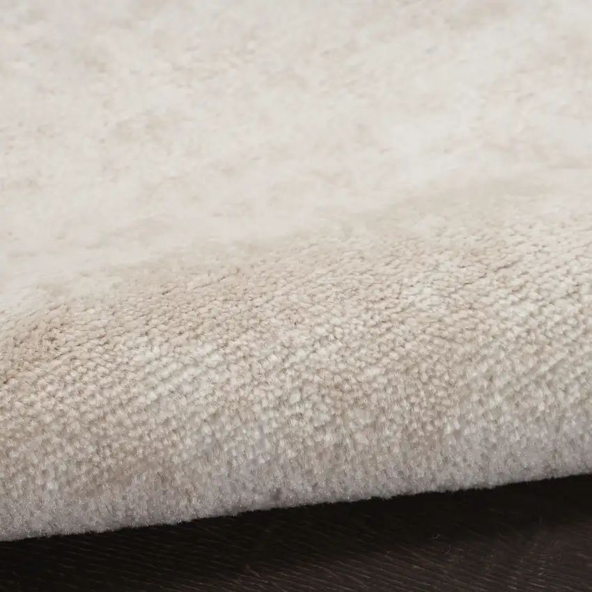 Cream Abstract Area Rug Photo 9