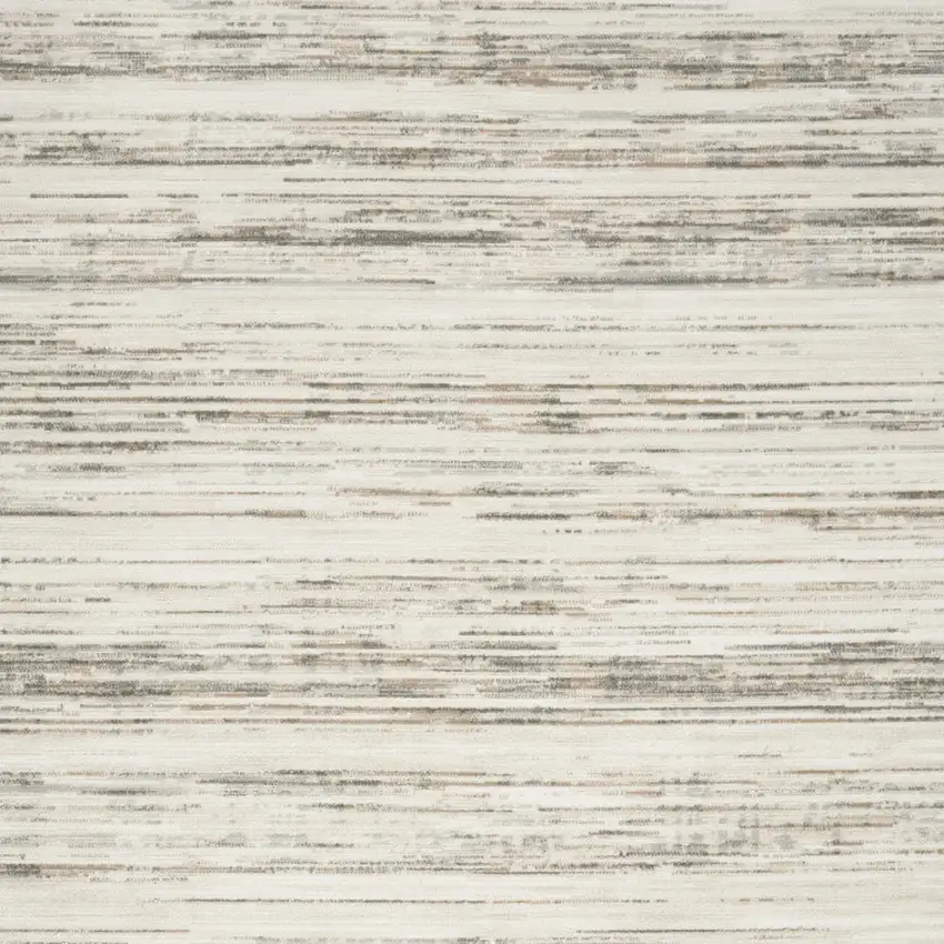 Cream Abstract Distressed Area Rug Photo 4