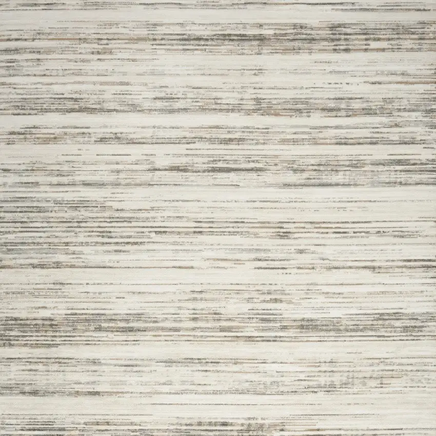 Cream Abstract Distressed Area Rug Photo 5