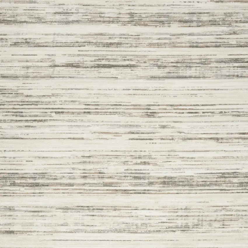 Cream Abstract Distressed Area Rug Photo 4