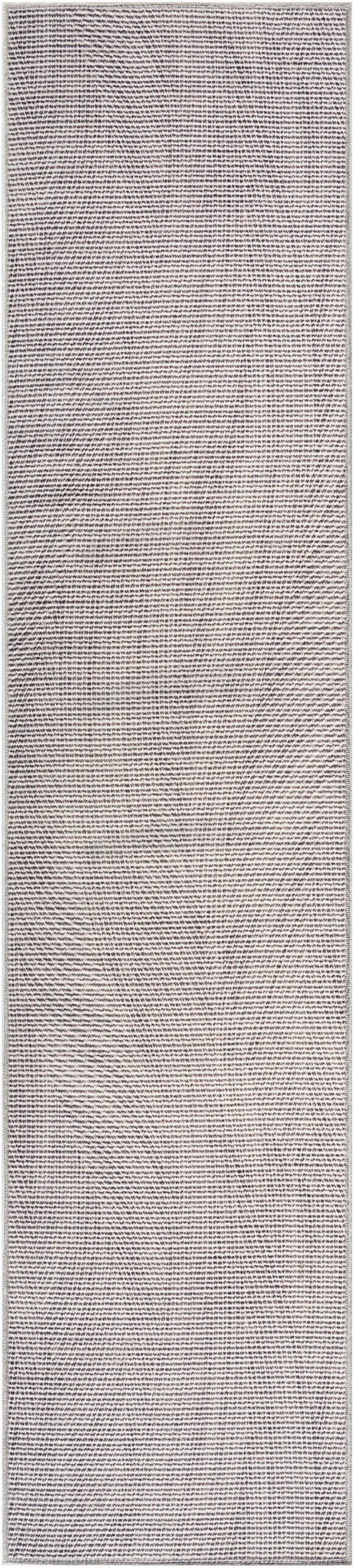 Cream Abstract Power Loom Washable Non Skid Runner Rug Photo 1