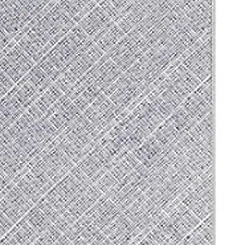 Cream Abstract Power Loom Washable Non Skid Runner Rug Photo 5