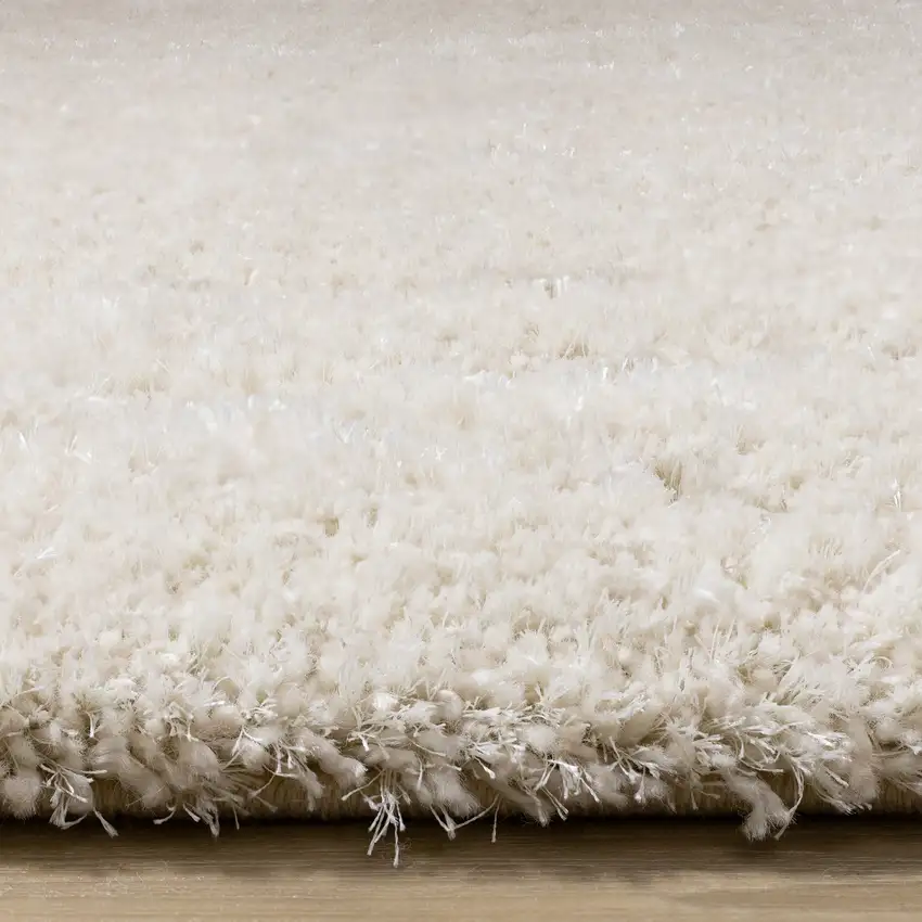 Cream And Beige Geometric Area Rug Photo 9