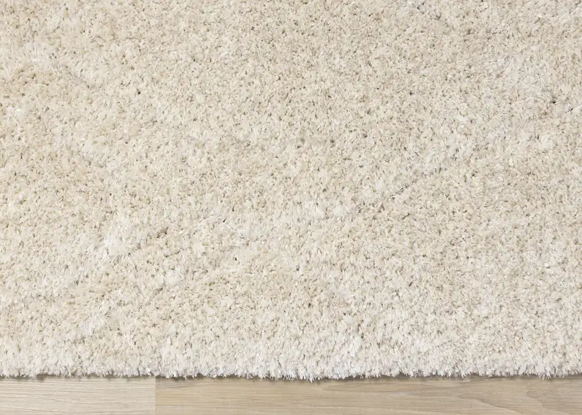 Cream And Beige Geometric Area Rug Photo 9