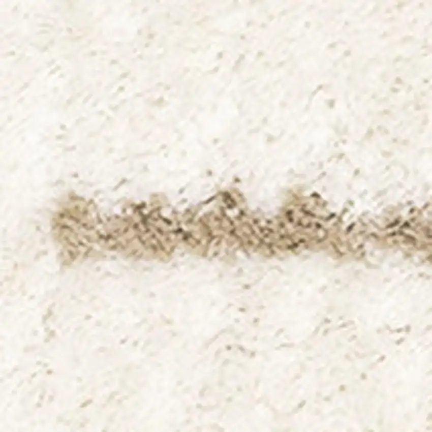 Cream And Beige Striped Area Rug Photo 4