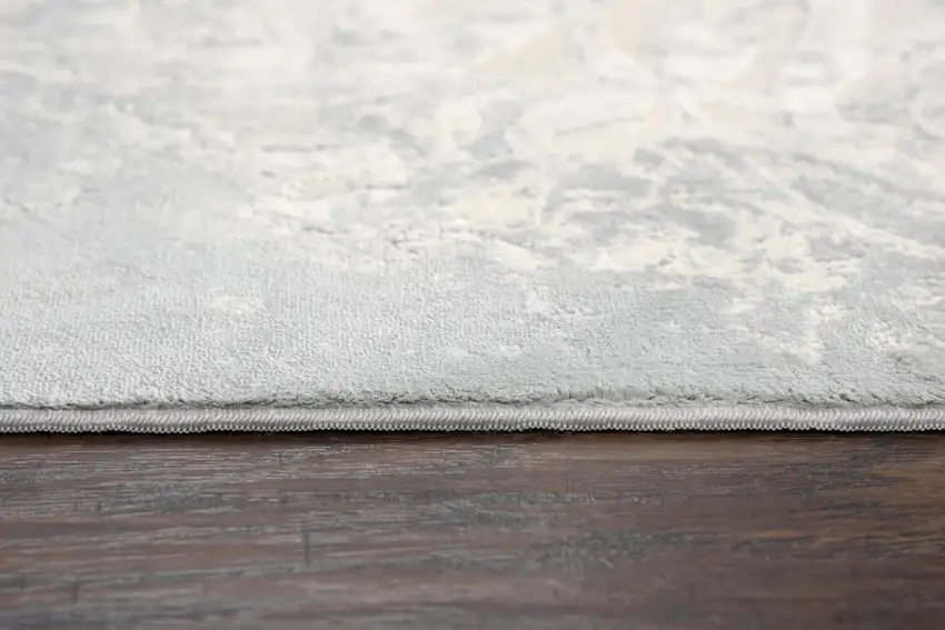 Cream And Beige Trellis Area Rug Photo 2
