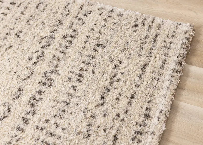 Cream And Brown Tribal Area Rug Photo 6