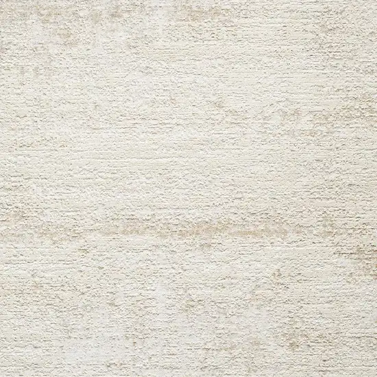 Cream And Gold Abstract Area Rug Photo 3