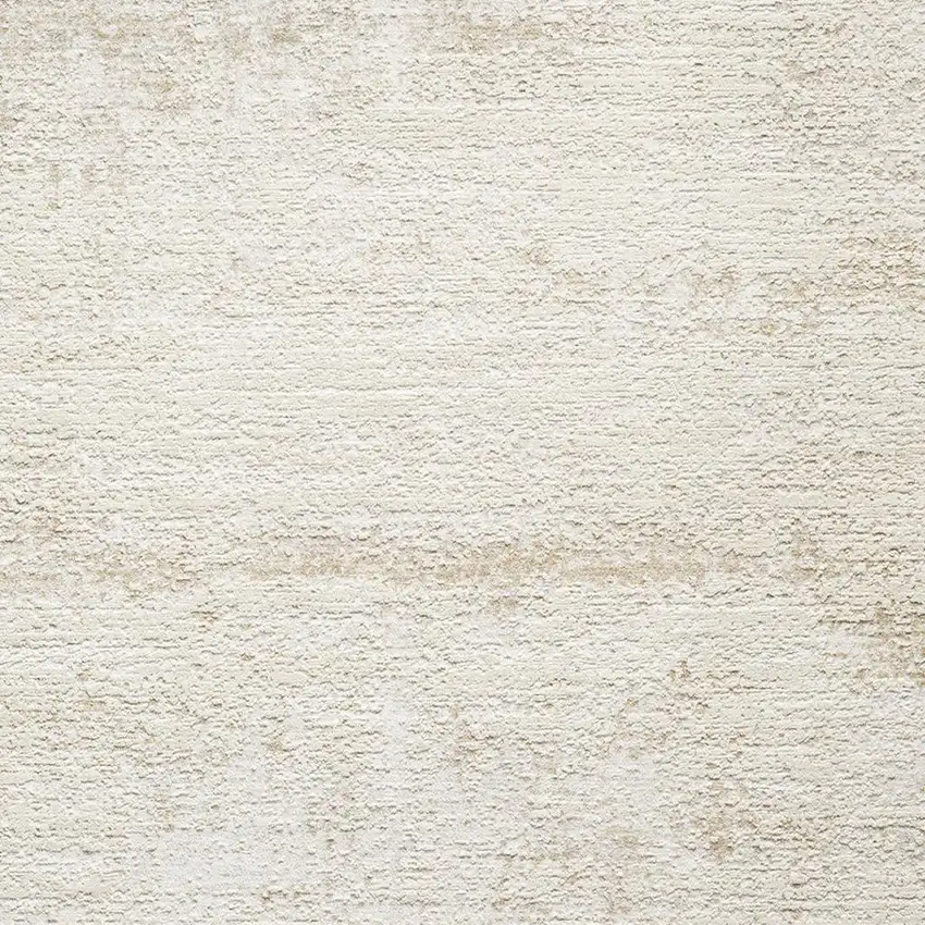 Cream And Gold Abstract Area Rug Photo 3