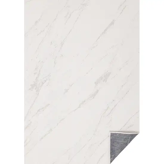 Cream And Gray Abstract Area Rug Photo 2