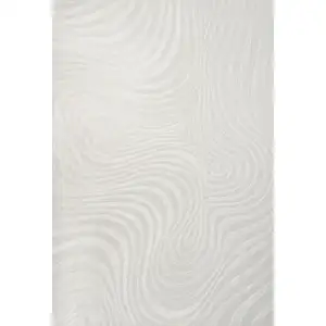 Photo of Cream And Ivory Abstract Indoor Outdoor Area Rug