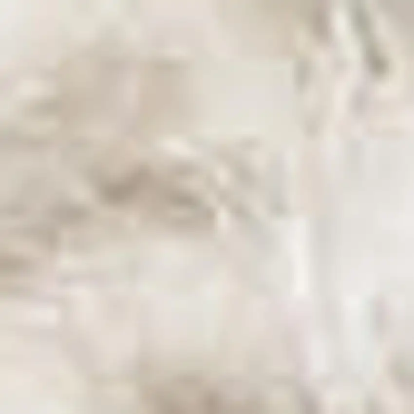 Cream And Ivory Geometric Area Rug Photo 2