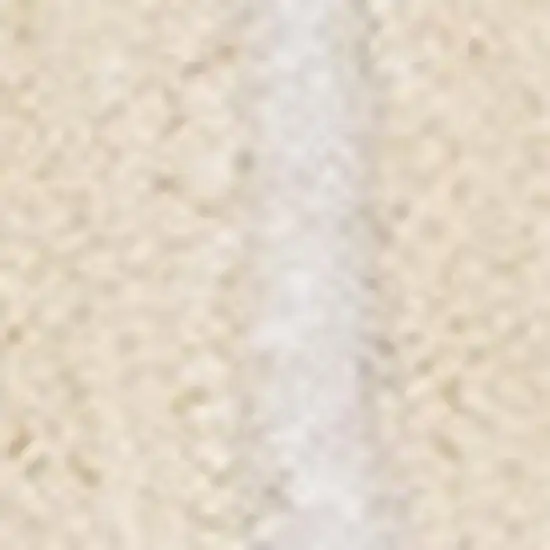 Cream And White Striped Area Rug Photo 4