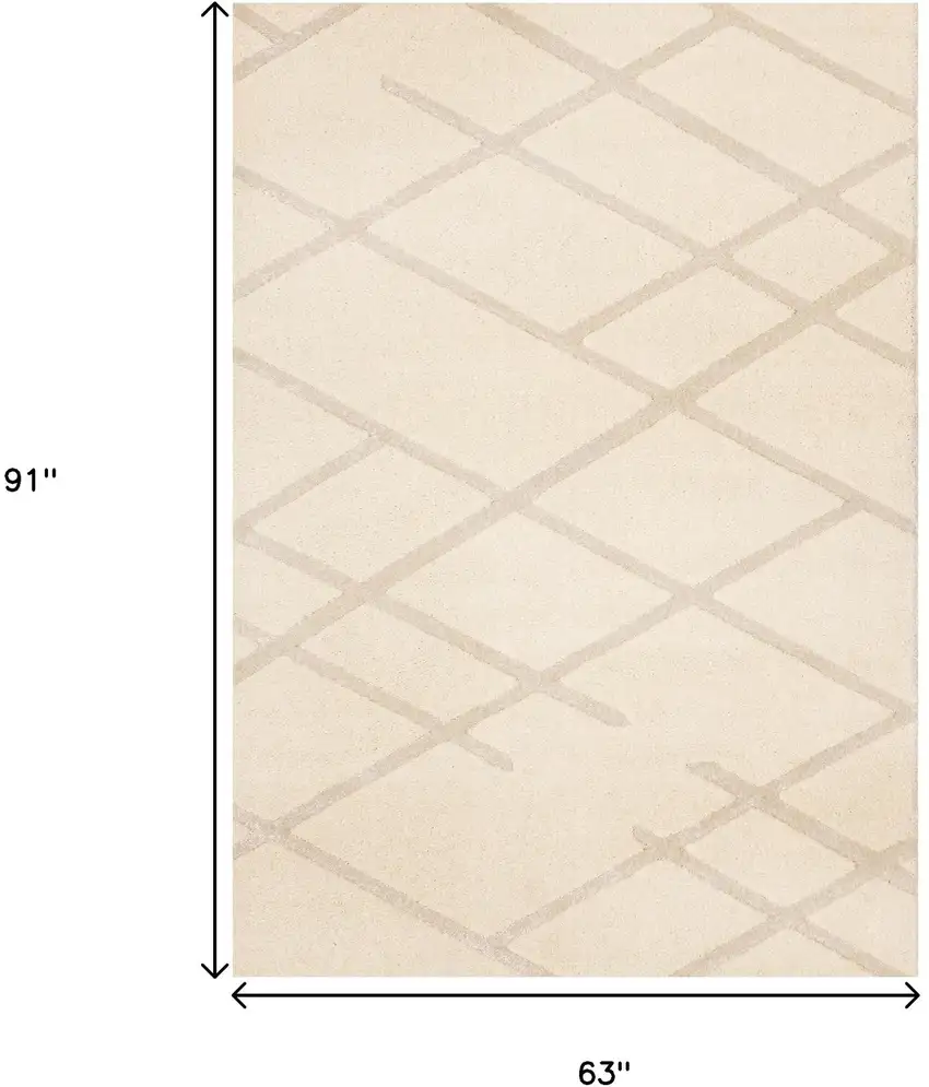 Cream Area Rug Photo 3