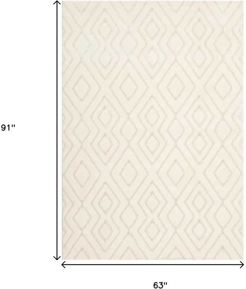 Cream Area Rug Photo 3