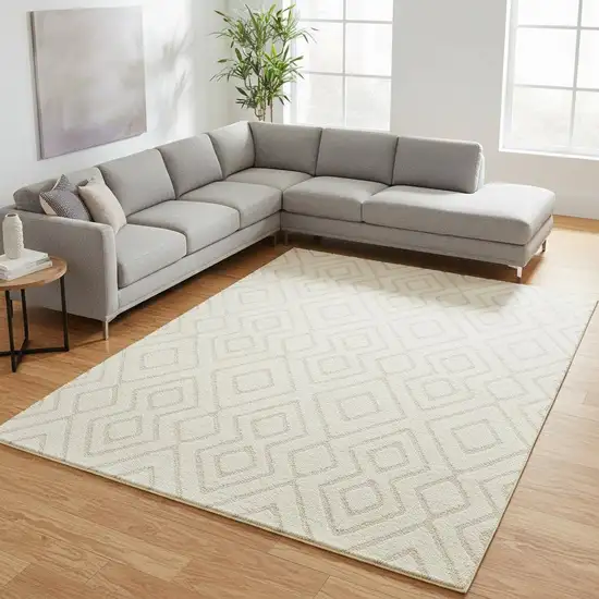 Cream Area Rug Photo 1