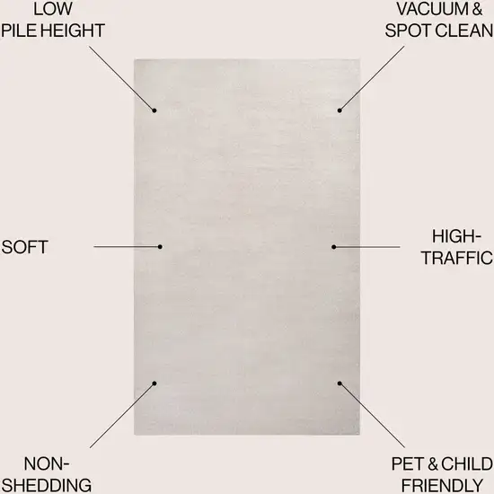 Cream Area Rug Photo 9