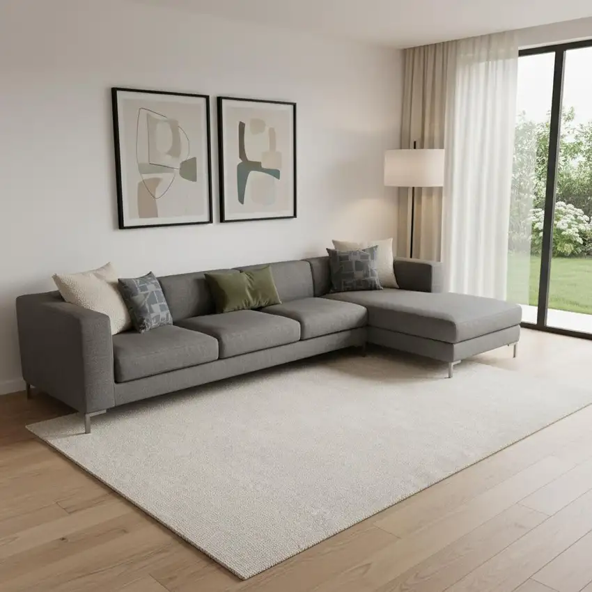 Cream Area Rug Photo 2