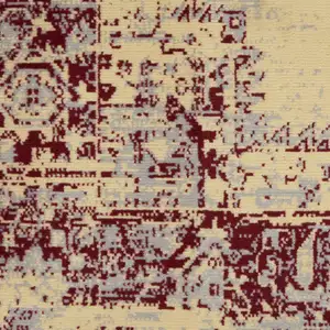 Photo of Cream Damask Power Loom Area Rug